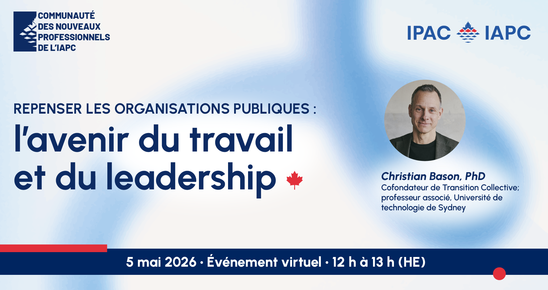 IPAC Connecte - Événement des nouveaux professionnels et nouvelles professionnelles