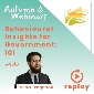 Autumn Webinars I: Behavioural Insights for Government 101